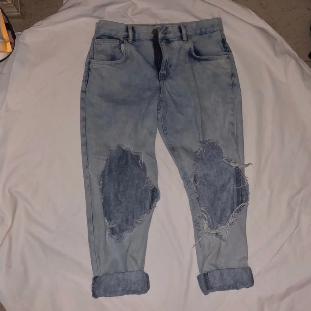ripped jeans